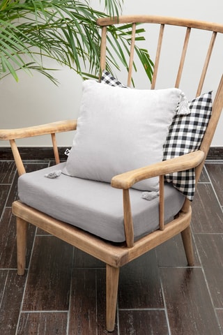 Coussin en polyester Gaïa 125 g/m² - Nuage - 40 x 40 cm