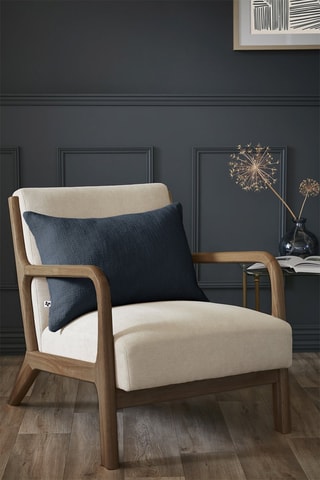 Coussin Sixtine - Bleu nuit - 40 x 60 cm