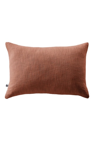 Coussin Sixtine - Rouge brique - 40 x 60 cm
