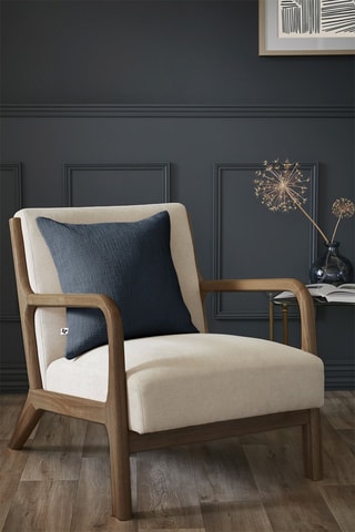 Coussin Sixtine - Bleu nuit - 45 x 45 cm
