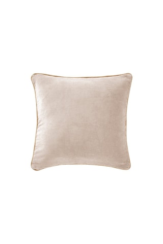 Coussin déhoussable en velours de coton César - Pampa - 45 x 45 cm