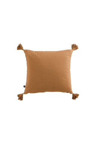 Coussin en polyester 125 g/m² Camel - 40 x 40 cm