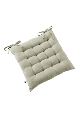 Coussin de chaise Gaïa - 40 x 40 cm - Vert d'eau