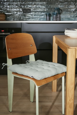 Coussin de chaise Gaïa - 40 x 40 cm - Ciel