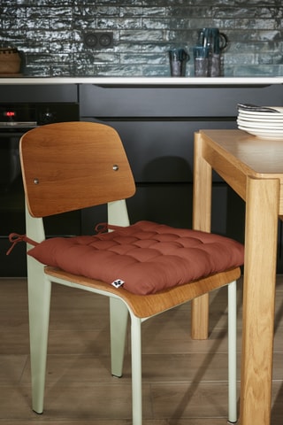 Coussin de chaise Gaïa - 40 x 40 cm - Orange