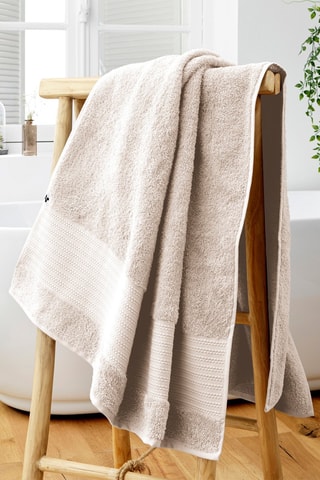 Drap de bain Garance Taupe - 90 x 150 cm