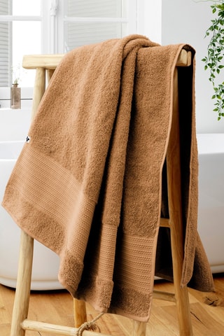 Drap de bain Garance Marron - 90 x 150 cm
