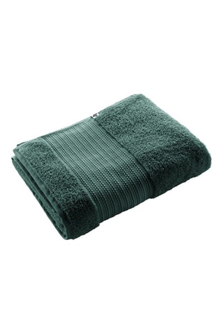 Drap de bain Garance Emeraude - 90 x 150 cm