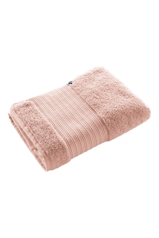 Drap de douche Garance Rose poudré - 70 x 130 cm