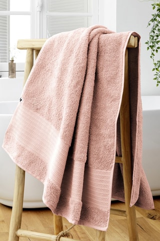 Drap de bain Garance Rose poudré - 90 x 150 cm