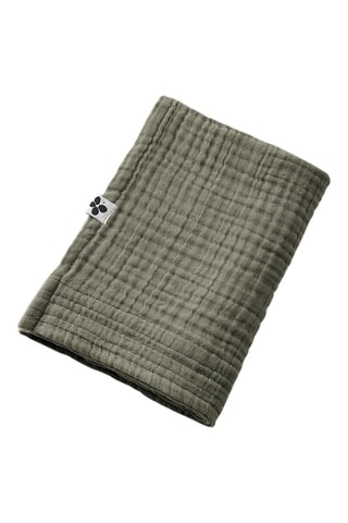 Serviette de toilette Gaïa - Vert - 50 x 90 cm