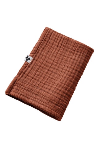 Serviette de toilette Gaïa - Terracotta - 50 x 90 cm