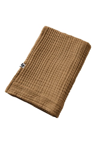 Drap de douche Gaïa - Camel - 70 x 130 cm