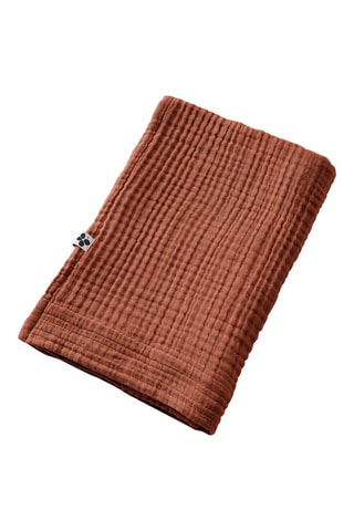 Drap de douche Gaïa - Terracotta - 70 x 130 cm