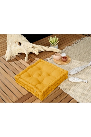Coussin de sol Kala  Safran