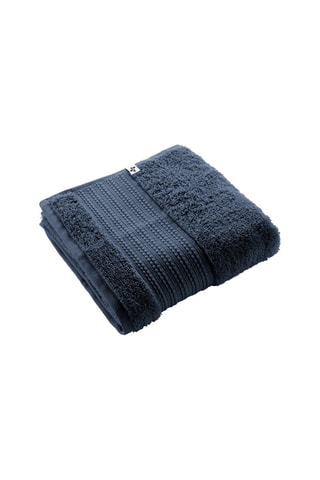 Serviette de toilette Garance Minuit - 50 x 90 cm