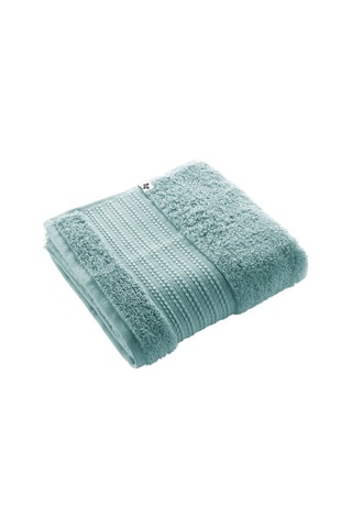 Serviette de toilette Garance Bleu glacier - 50 x 90 cm