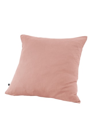 Taie d'oreiller Gaïa - Rose pêche