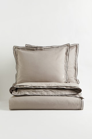 Katoenen Overtrekset Ulrika - Beige