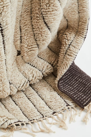 Wollen Vloerkleed Zahara - Beige