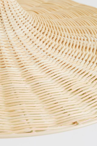 Rotan Ledhanglamp Andi - Beige - 8 W