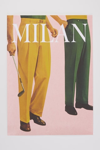 Affiche Milan - 50 x 70 cm