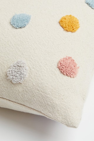 Housse de coussin - Ecru - 40 x 40 cm