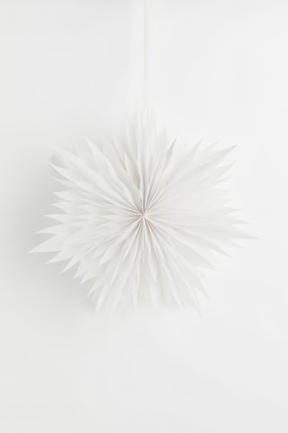 Abat-jour Star - 17 x 50 cm - Blanc