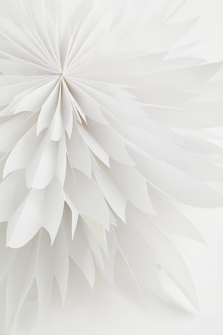 Abat-jour Star - 17 x 50 cm - Blanc