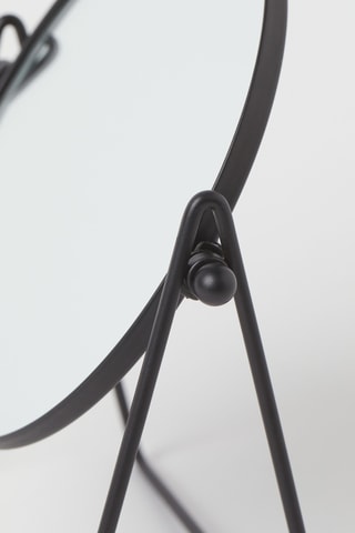 Miroir - 15 cm - Noir