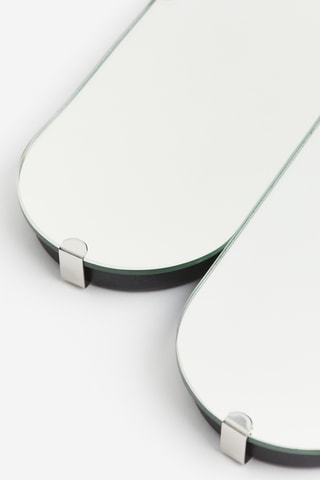 Spiegel Rosanna - 25 cm - Zwart