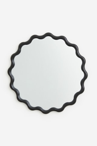 Spiegel Wiggle - 40 cm - Zwart