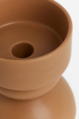 Aarderwerk Kaarshouder Ziggy -  13,2 cm - Beige