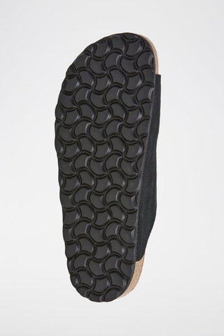 Mules en nubuck - Noir