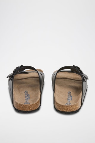 Mules en cuir - Noir