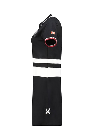Robe polo Kylianeak - Noir