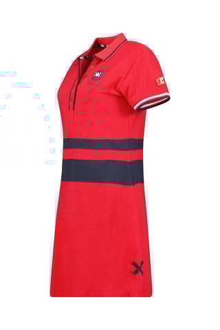 Robe polo Kylianeak - Rouge
