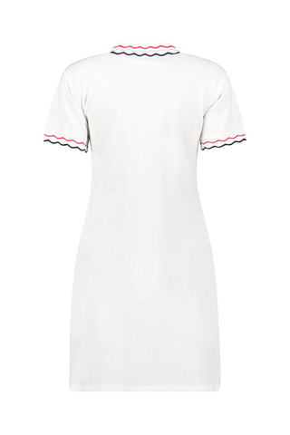 Robe polo Jamaleak - Blanc