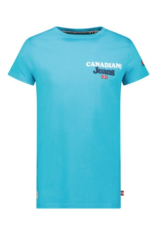 T-shirt Jouppeak - Turquoise