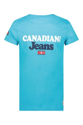 T-shirt Jouppeak - Turquoise