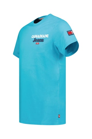 T-shirt Jouppeak - Turquoise