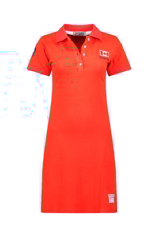 Robe polo Katcheak - Rouge