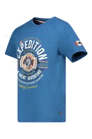 T-shirt Jaldemareak - Indigo