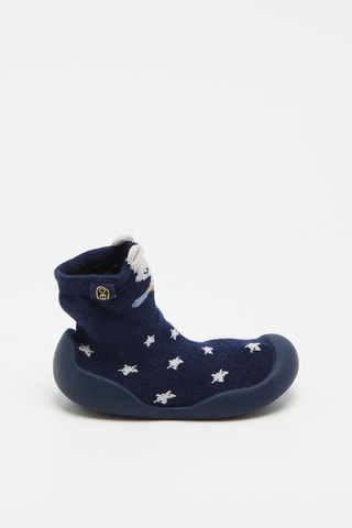 Tennis-chaussettes à oreilles Bleu marine - Okaïdi