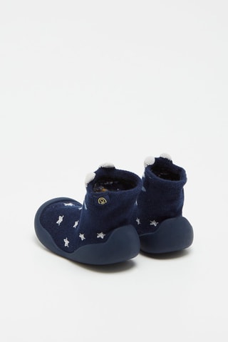 Tennis-chaussettes à oreilles Bleu marine - Okaïdi
