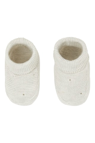 Chaussons - Ecru chiné - Absorba
