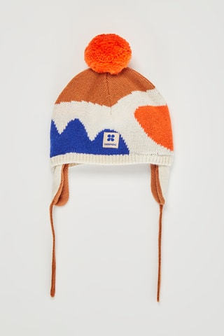 Bonnet aviateur à pompon - Beige - Catimini