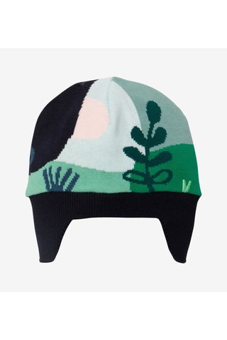 Bonnet aviateur - Vert et bleu - Catimini