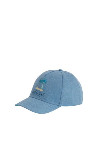 Casquette en jean - Bleu - Okaïdi