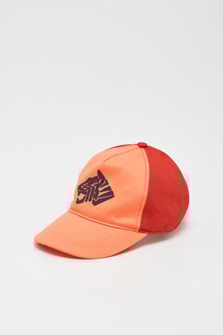 Casquette - Saumon et rouge brique - Catimini
